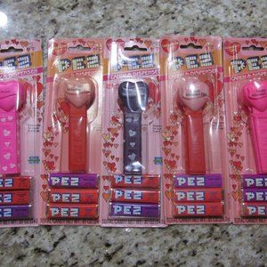 valentines day pez not vintage but old stock and cool so be different this year